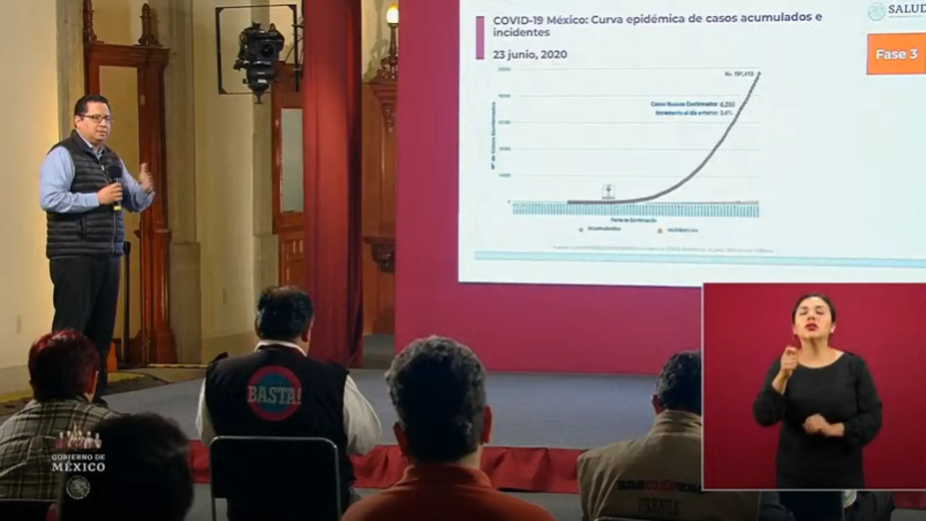 conferencia covid-19 sismo